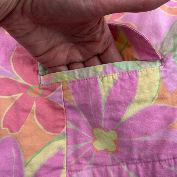 Vintage Sigrid Olsen Pastel Floral Cotton Blazer - Picture 7 of 11